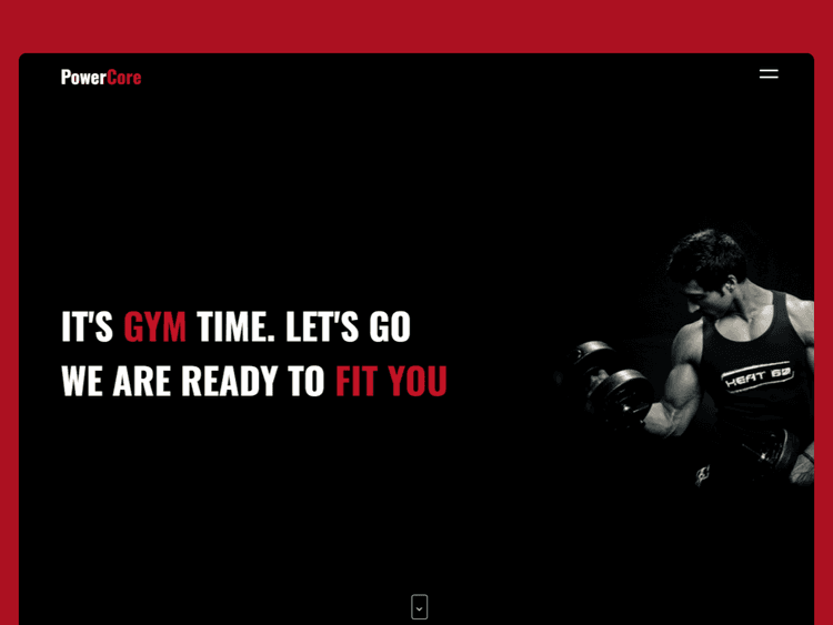 powercore-gym-website