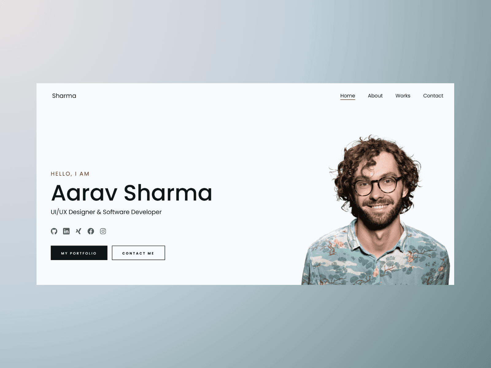 Aarav-portfolio preview