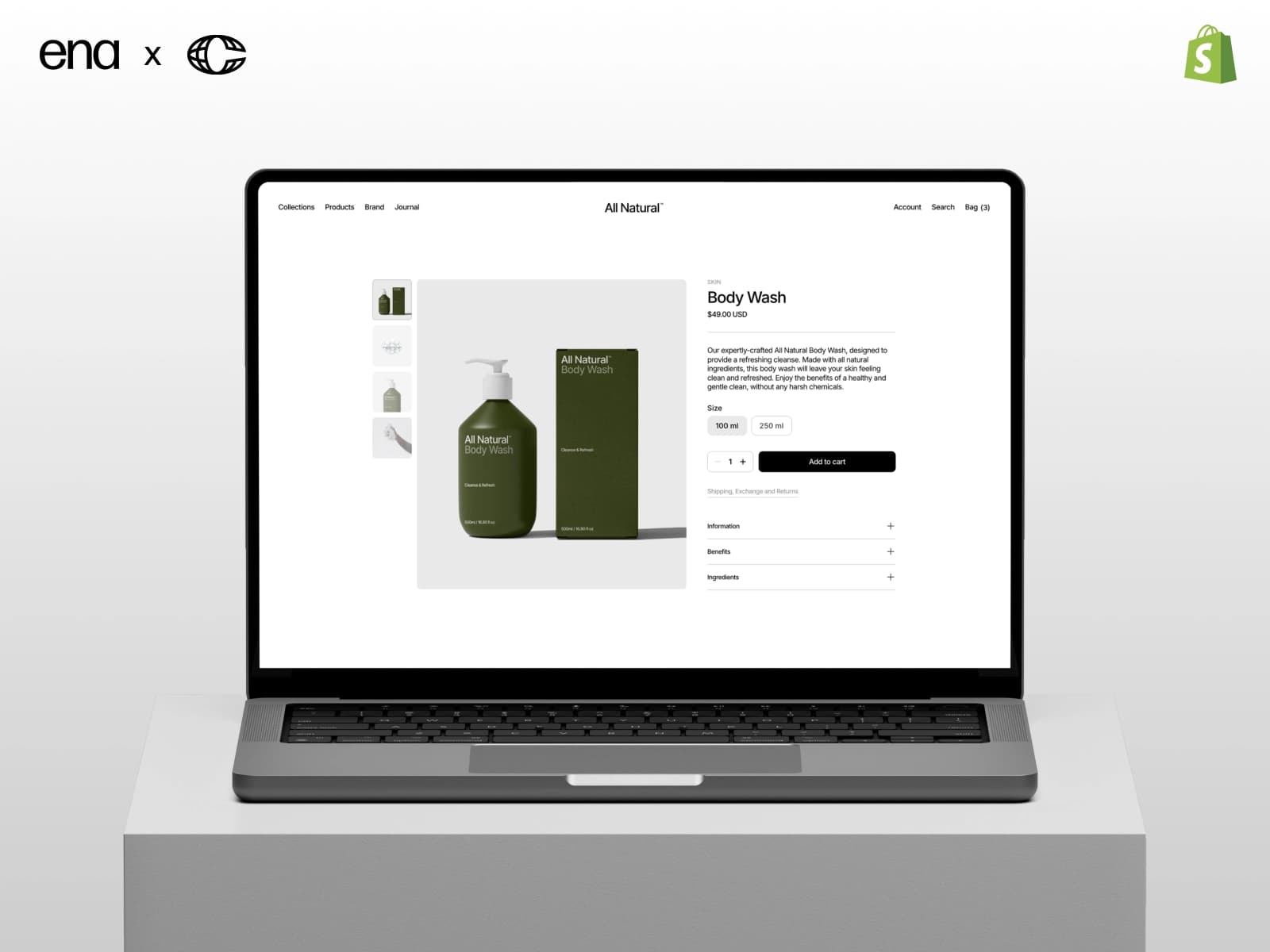 All Natural™ — Premium E-Commerce Template preview