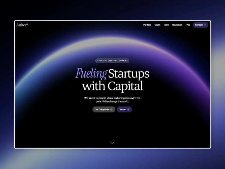 anker-venture-capital-template