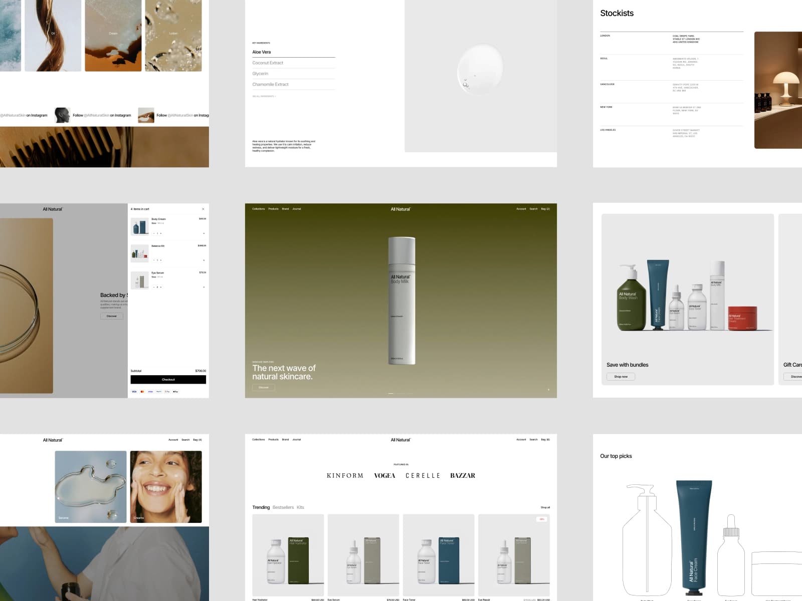 All Natural™ — Premium E-Commerce Template hover preview