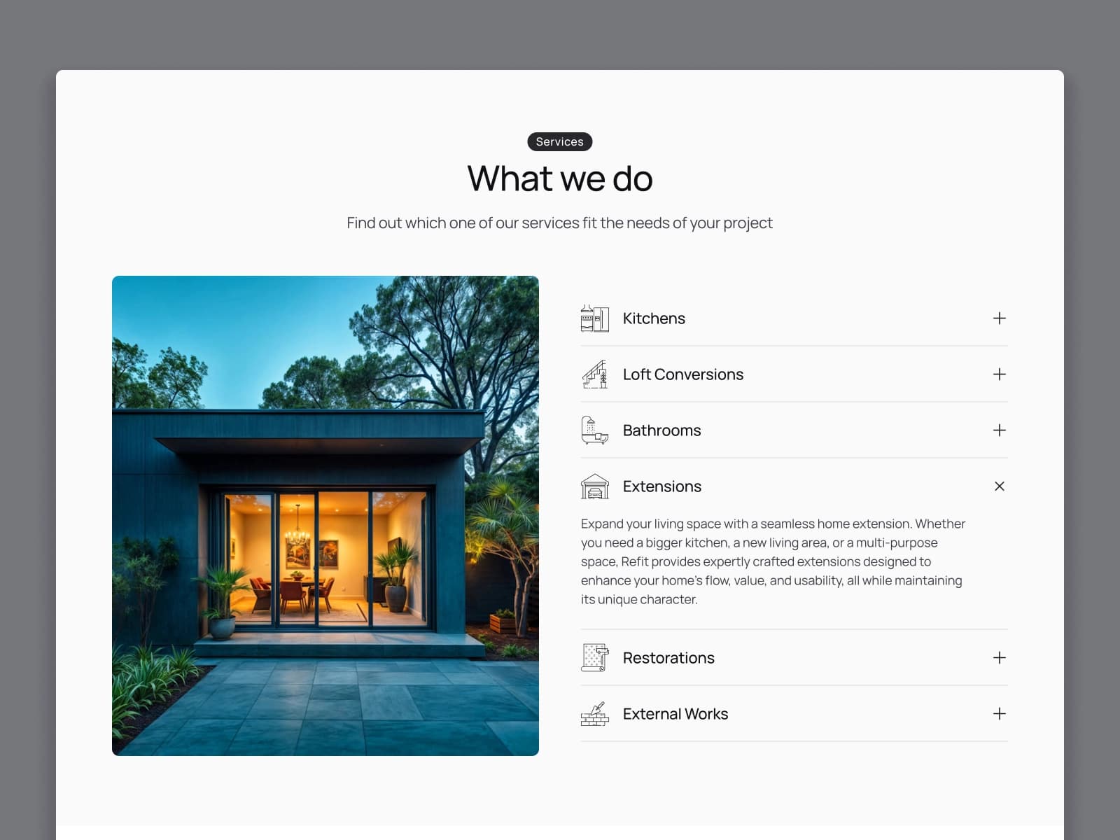 Refit — Construction & Renovation Template hover preview