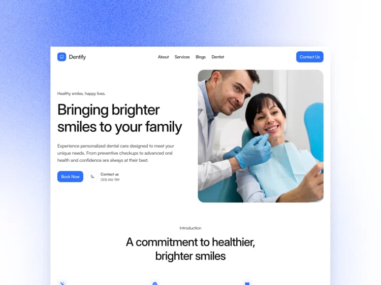 dentify-free-dental-template