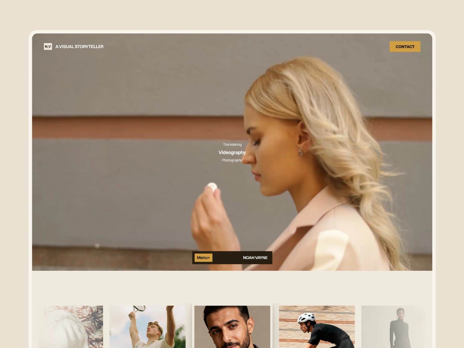 Lumus — Photography Template preview