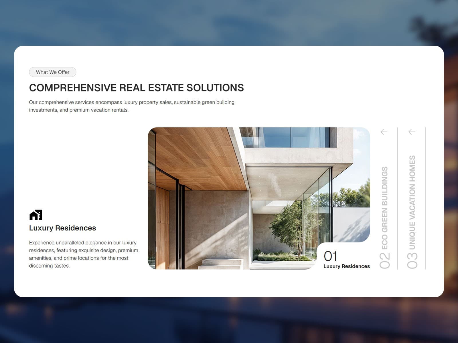 VistaHaven — Stunning Real Estate Template hover preview