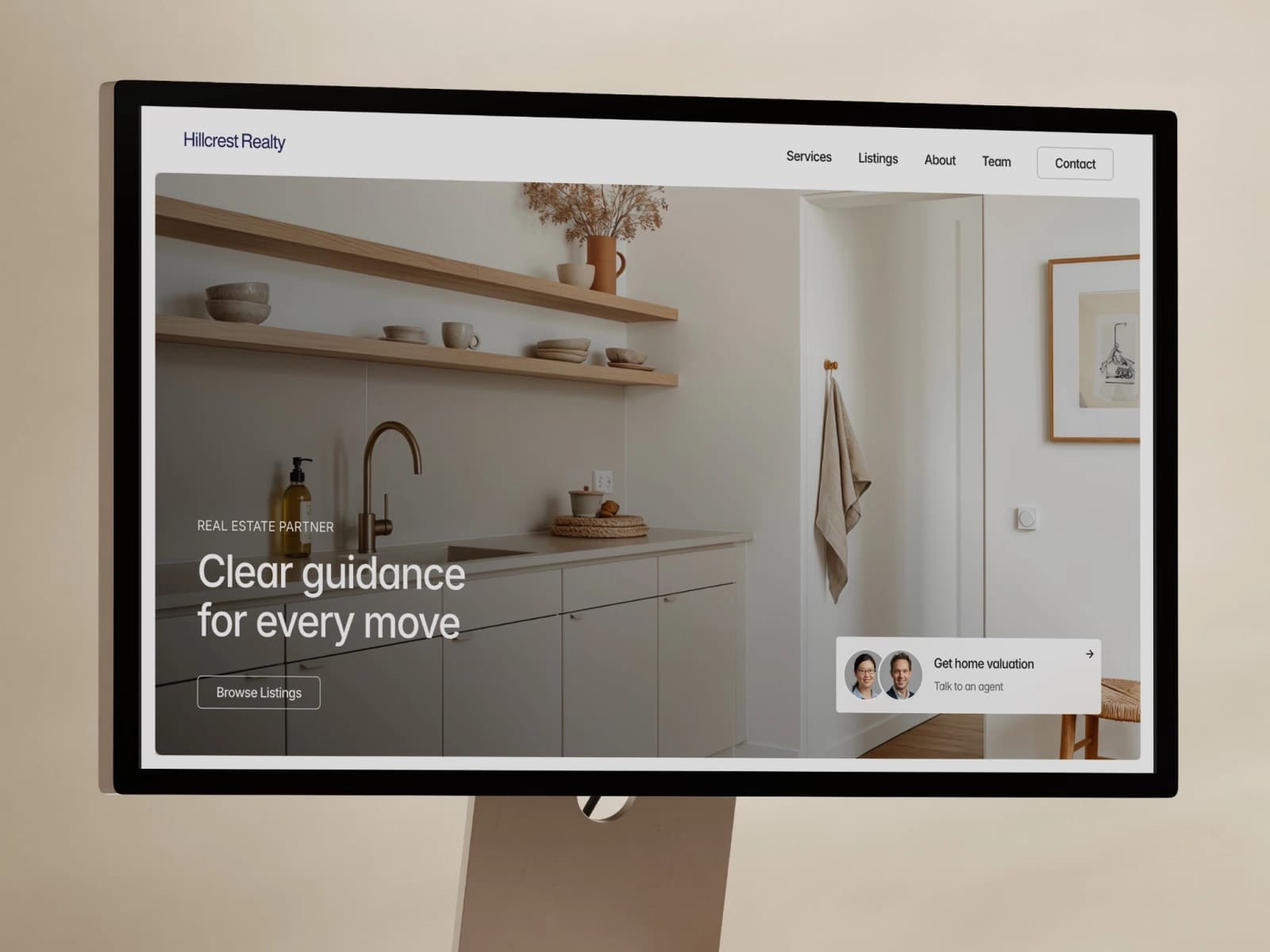 Hillcrest — Real Estate, Realty Template preview